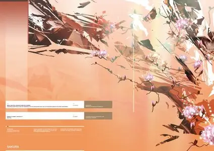 Sakura - PSD template