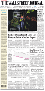 The Wall Street Journal – 27 March 2019
