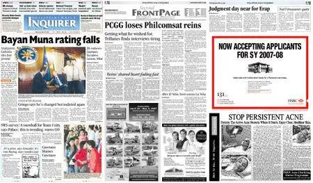 Philippine Daily Inquirer – April 25, 2007