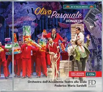 Orchestra dell'Accademia Teatro alla Scala, Federico Maria Sardelli - Donizetti: Olivo e Pasquale (2017)