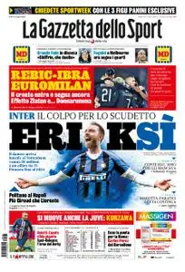La Gazzetta dello Sport Bergamo – 25 gennaio 2020