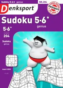 Denksport Sudoku 5-6* genius – 27 februari 2020