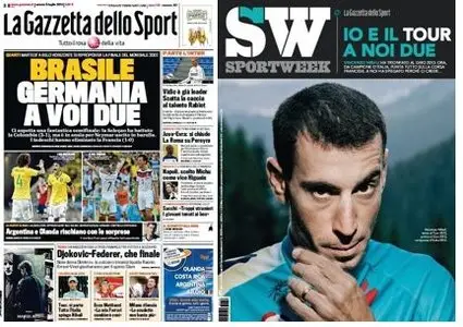 La Gazzetta dello Sport (05-07-14) + SportWeek