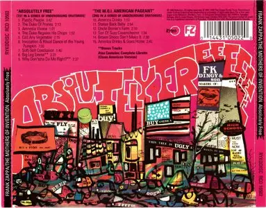 Frank Zappa & The Mothers Of Invention - Freak Out! (1966) + Absolutely Free (1967) {1995 Ryko Remaster Complete Series}
