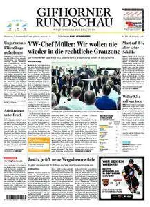 Gifhorner Rundschau - Wolfsburger Nachrichten - 07. September 2017