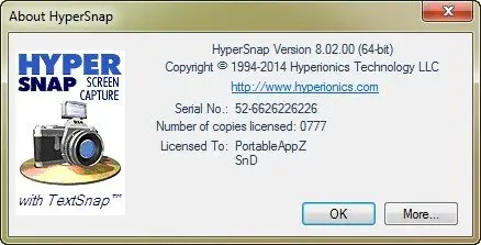 HyperSnap 8.02.00 + Portable