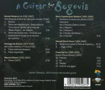 Javier Somoza - A Guitar for Segovia (2017)