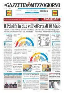 La Gazzetta del Mezzogiorno Lecce - 7 Marzo 2018