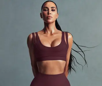 Kim Kardashian by Hugh Wilson for NikeSKIMS Campaign 2025