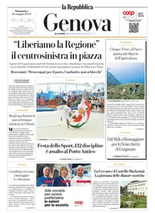 la Repubblica Genova - 26 Maggio 2024