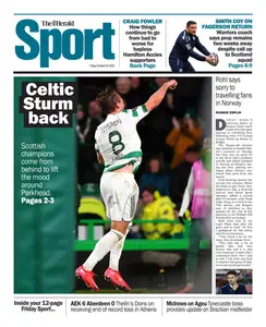The Herald Sport (Scotland) - 24 October 2025