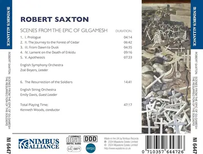 Kenneth Woods, English Symphony Orchestra - Robert Saxton: Scenes from the Epic of Gilgamesh (2024)