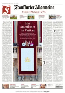 Frankfurter Allgemeine Sonntagszeitung  - 11 Mai 2025