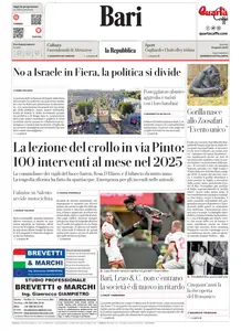 la Repubblica Bari - 19 Agosto 2025