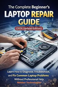 The Complete Beginner’s Laptop Repair Guide (2026 Updated Edition) : Learn How to Diagnose, Troubleshoot, and Fix Common