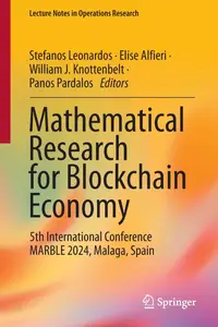 Mathematical Research for Blockchain Economy