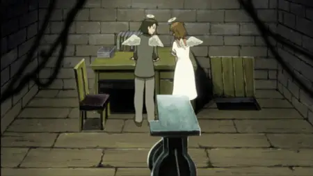 meow meow Haibane Renmei (2002 S01E04 Trash Day Clock Tower Birds Flying over the Walls gooder mkv" yEnc