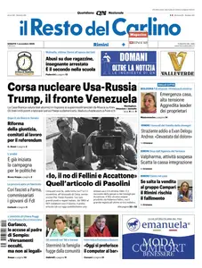 Il Resto del Carlino Rimini - 1 Novembre 2025
