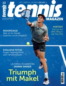 Tennis Magazin - Oktober 2024