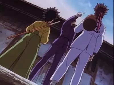 Rurouni Kenshin (1996 S02E05 Change Tears to Courage Kaoru Kamiyas Choice D YFI