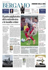 Corriere della Sera Bergamo - 26 Ottobre 2025