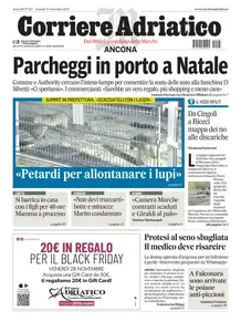 Corriere Adriatico Ancona - 27 Novembre 2025