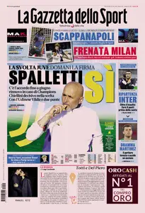 La Gazzetta dello Sport - 29 Ottobre 2025