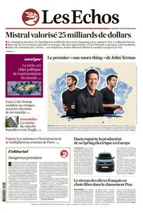 Les Echos du Mercredi 9 Septembre 2026