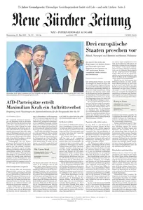 Neue Zurcher Zeitung International  - 23 Mai 2024