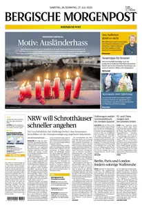 Bergische Morgenpost - 26 Juli 2025