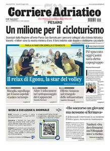 Corriere Adriatico Pesaro - 11 Luglio 2024