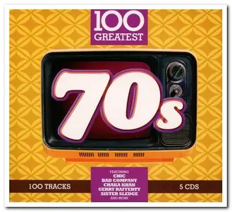 VA - 100 Greatest 70s (5CD, 2017)