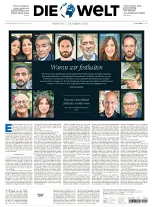 Die Welt - 7 Oktober 2024