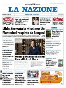 La Nazione Grosseto Livorno - 9 Luglio 2025