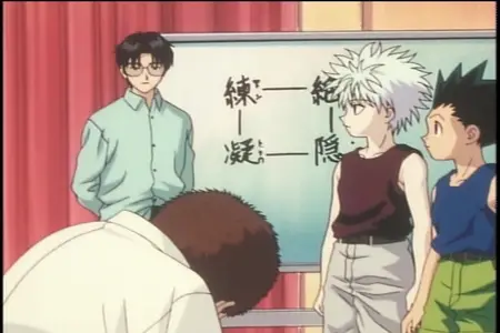Hunter x Hunter (1999 S01E41 041 Bungee X Punch X One Round Match judo