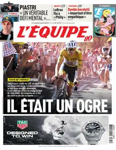L’equipe du Samedi 25 Juillet 2026
