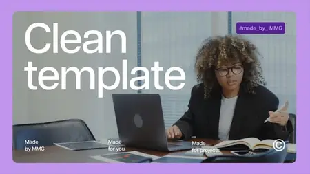 Clean Typographic Intro 55411094