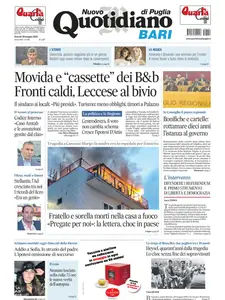Quotidiano di Puglia Bari - 29 Maggio 2025