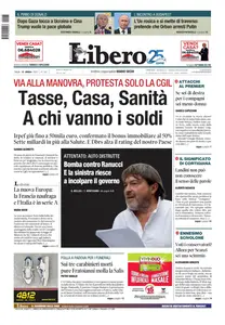 Libero - 18 Ottobre 2025
