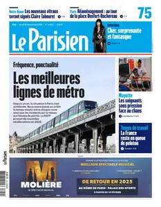 Le Parisien du Jeudi 19 Décembre 2024