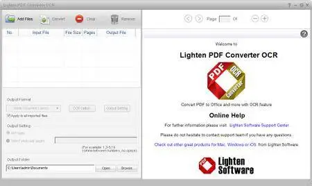 Lighten Software PDF Converter OCR 5.2.0 Portable