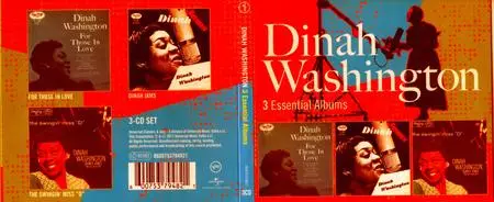 Dinah Washington - 3 Essential Albums (3CD) (2017)