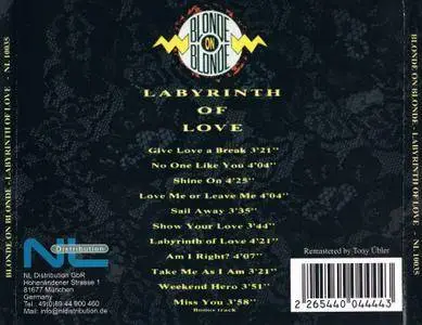 Blonde On Blonde - Labyrinth Of Love (1989) [2007, Remastered Reissue]