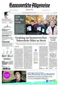 Hannoversche Allgemeine – 26. November 2019