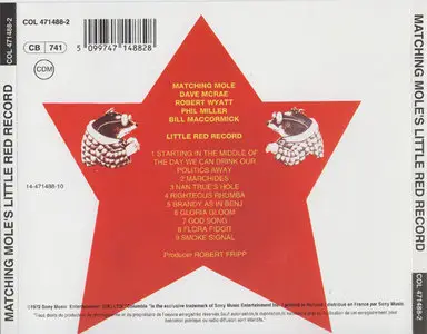 Matching Mole - Little Red Record (199_, 1972) {non-remastered version}