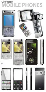 Vector Mobile Phones