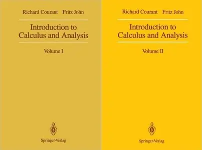 Introduction to Calculus and Analysis: Volume I and II