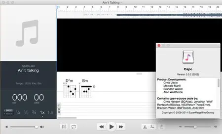 Capo 3.3.2 Multilangual Mac OS X