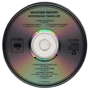 Weather Report - Mysterious Traveller (1974) [1985, Reissue]