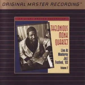 Thelonious Monk Quartet - Live At Monterey Jazz Festival, '63 Volume 2 (1963) [MFSL, UDCD 686]